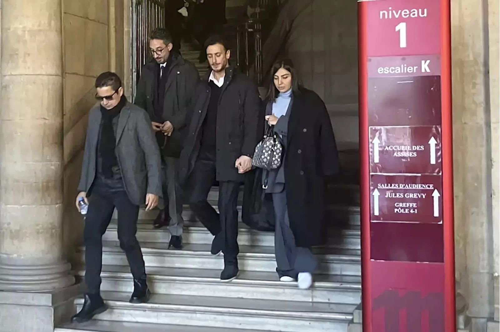بتهمة ثقيلة.. انطلاق محاكمة سعد لمجرد في باريس وزوجته تظهر معه