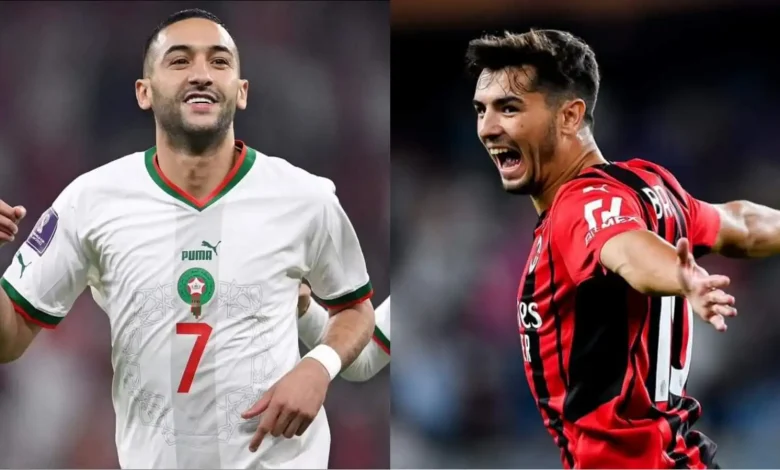 خلاف جديد بين إبراهيم دياز وحكيم زياش